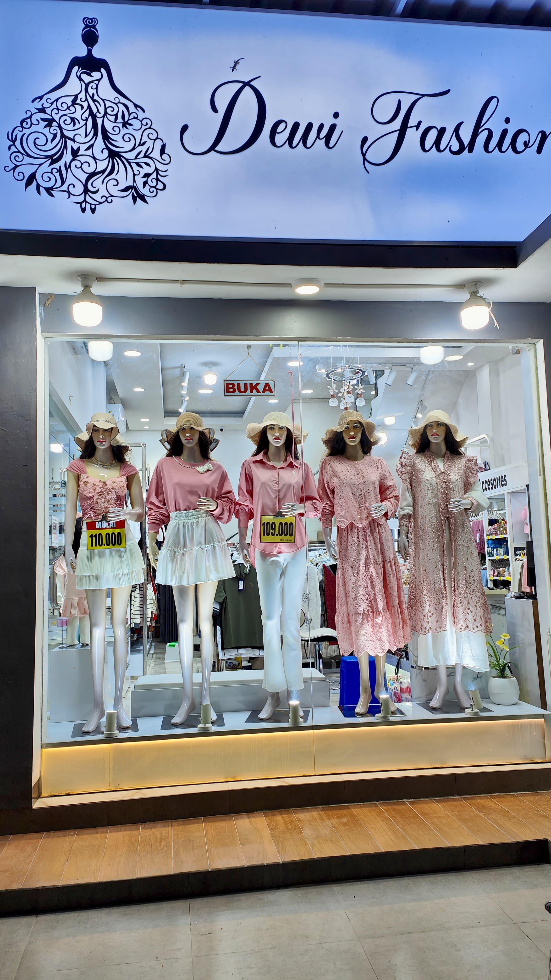 Elegant boutique interior